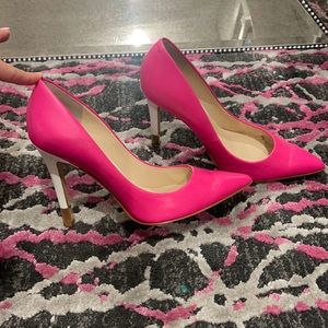 Pink heels